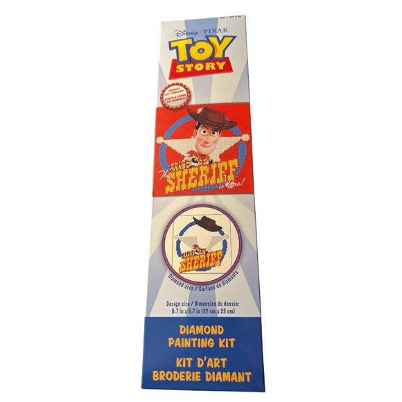 Diamond Painting Kit Toy Story Sheriff Woody Design - Picture 9 of 13